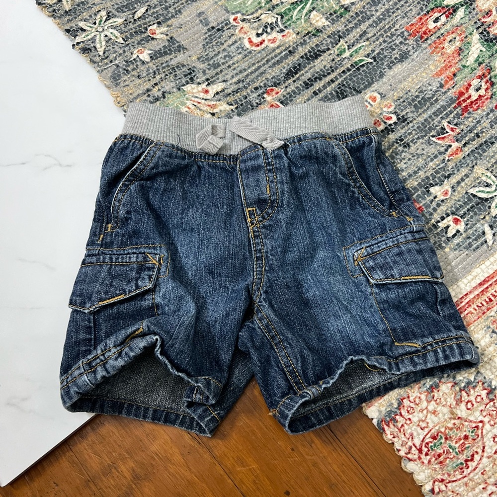 Cherokee baby boy denim shorts
